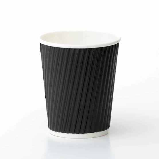 Ripple Coffee Cup Black 250ML