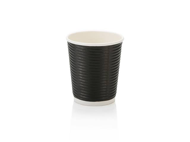 Ripple Cup Horizontal Black 250ml